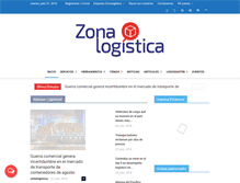 Tablet Screenshot of mail.zonalogistica.com